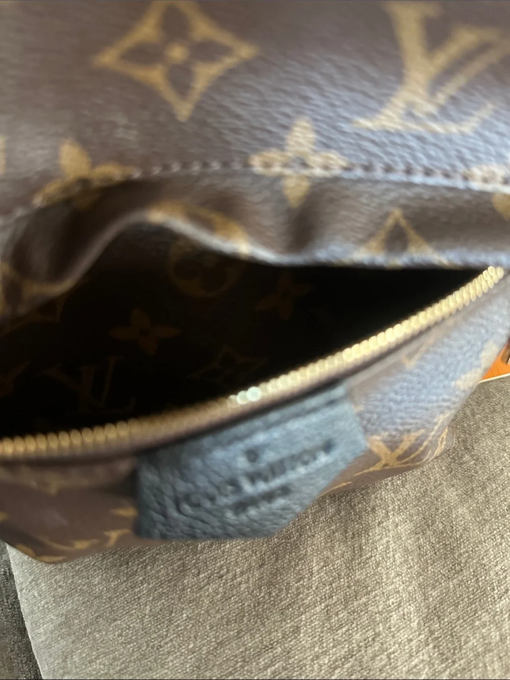 LV Monogram Mini Backpack - Brown and Gold Hardware